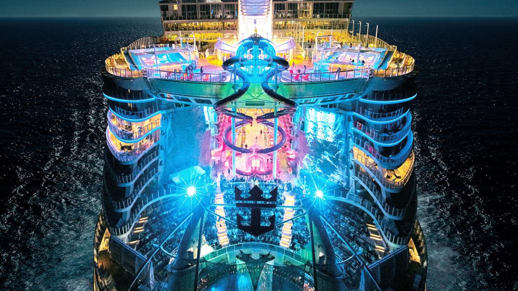 Newest Royal Caribbean Cruise Ship Symphony of the Seas A & A World